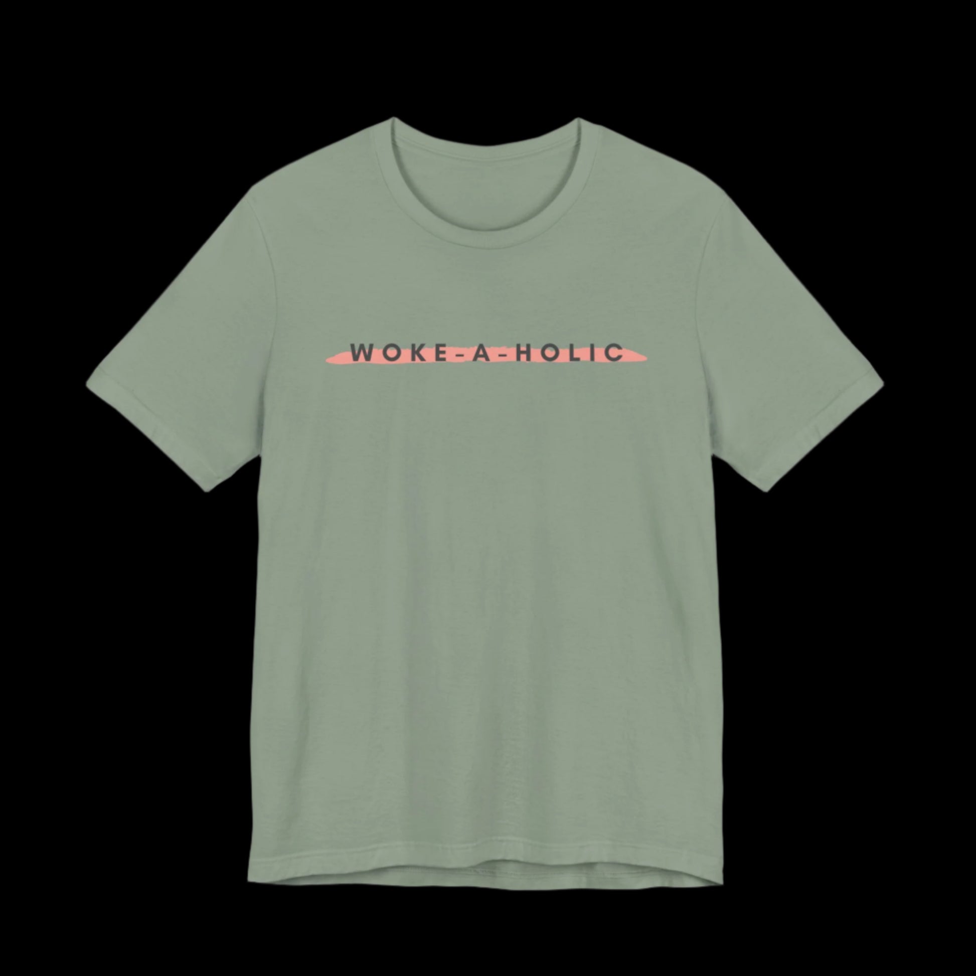 Woke-a-Holic Jersey Tee | Stay Woke, Stay Stylish - empowHERbyHeidi