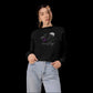 Fueled by Coffee & Feminist Rage Cropped Fleece Pullover - empowHERbyHeidi