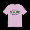 You Are Safe With Me Jersey Tee - Lilac