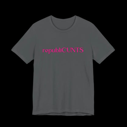 RepubliCUNTS Jersey Tee | Bold & Unapologetic - empowHERbyHeidi
