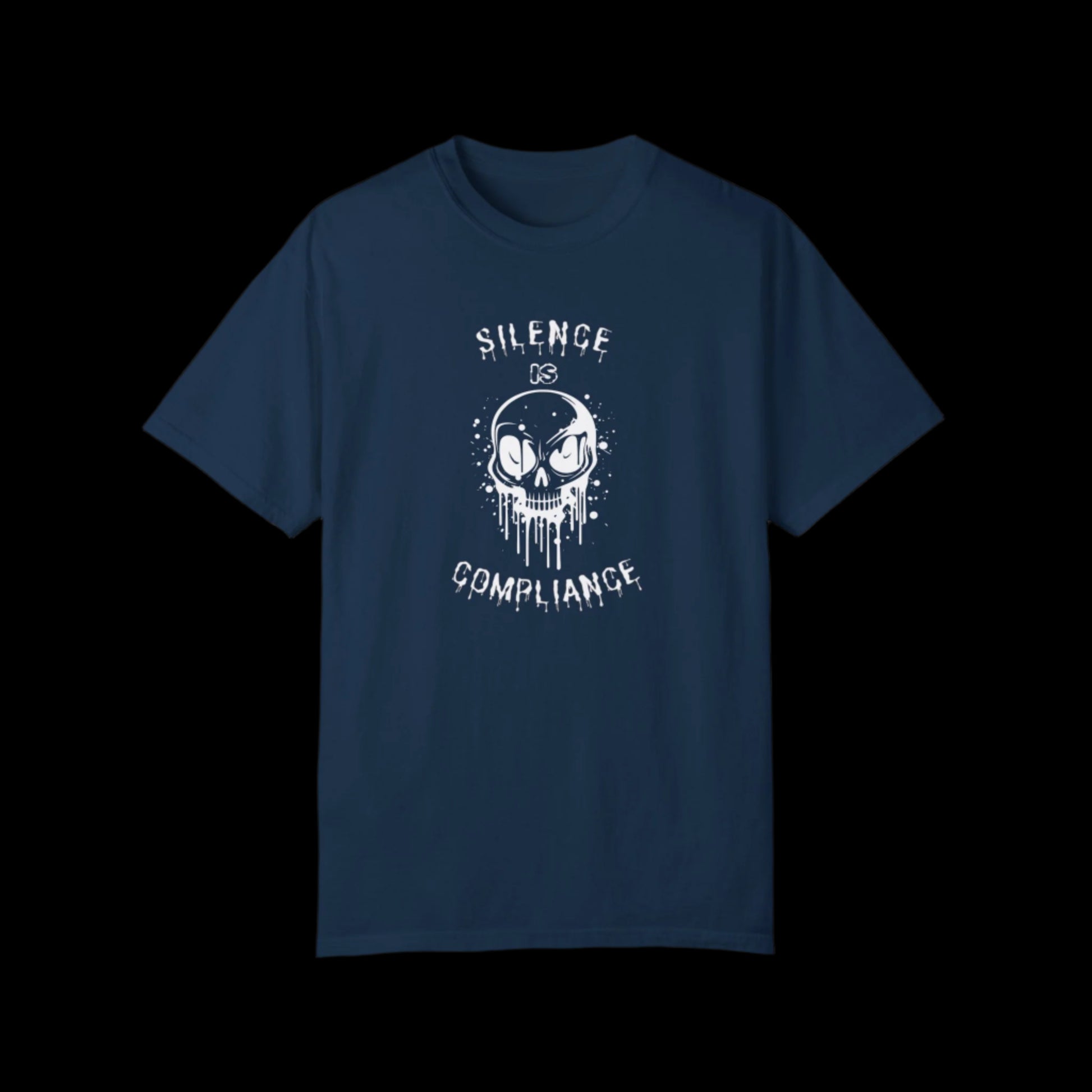 Silence Is Compliance Skull Tee | Wear Your Protest - empowHERbyHeidi
