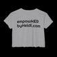 empowHERbyHeidi Branded Crop Top Join the Rebellion - empowHERbyHeidi