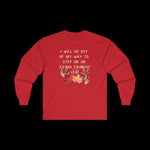 I Will Go Out of My Way to Step on an Extra Crunchy Leaf - Unisex Ultra Cotton Long Sleeve Tee - empowHERbyHeidi