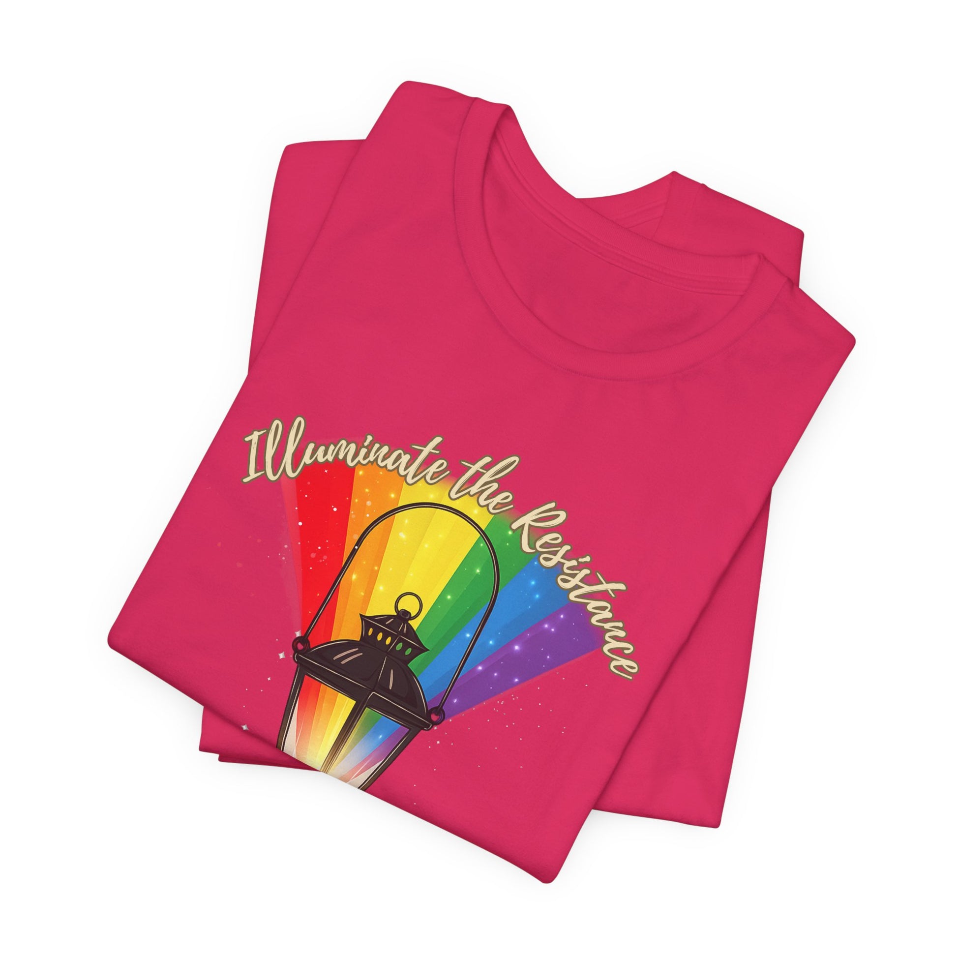 Illuminate the Resistance Lantern T-Shirt - empowHERbyHeidi