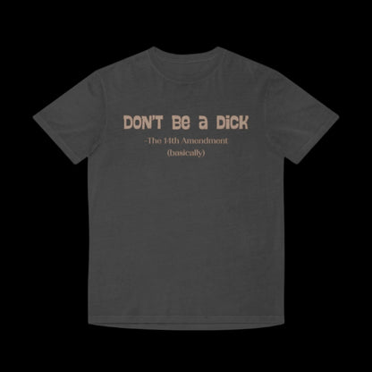 Don't Be a D*ck - 14th Amendment (Basically) T-shirt