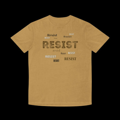 Resist Faded Shirt - Social Justice Protest Tee