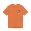 Raise Your Voice, Not Your Fist Jersey Tee - Burnt Orange