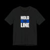 Hold the Line Jersey Tee - Black