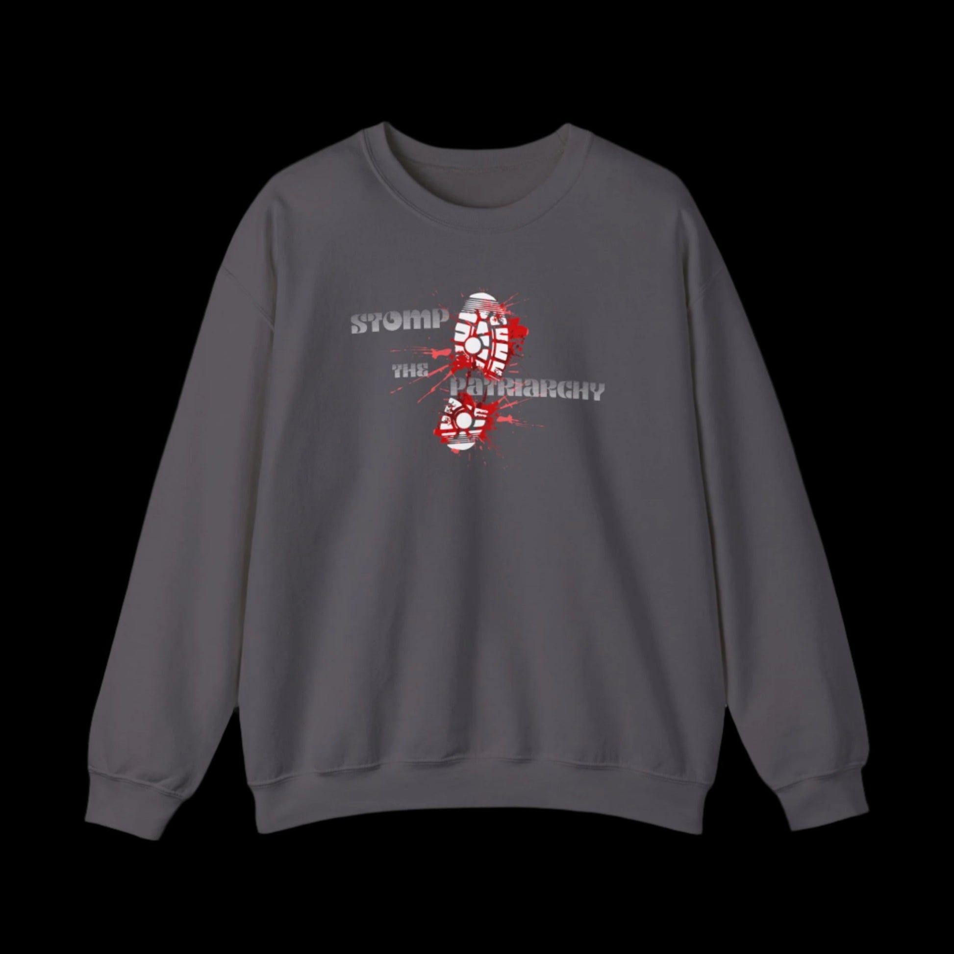 Stomp the Patriarchy Sweatshirt - empowHERbyHeidi