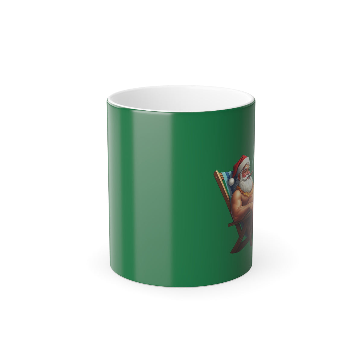 Naughty Santa Color Changing Mug - empowHERbyHeidi