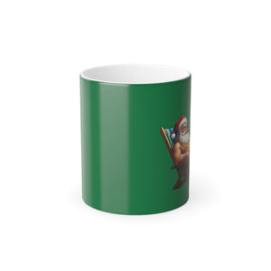 Naughty Santa Color Changing Mug - empowHERbyHeidi