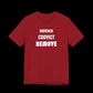 Impeach. Convict. Remove Jersey Tee | Wear the Movement - empowHERbyHeidi