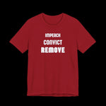 Impeach. Convict. Remove Jersey Tee | Wear the Movement - empowHERbyHeidi