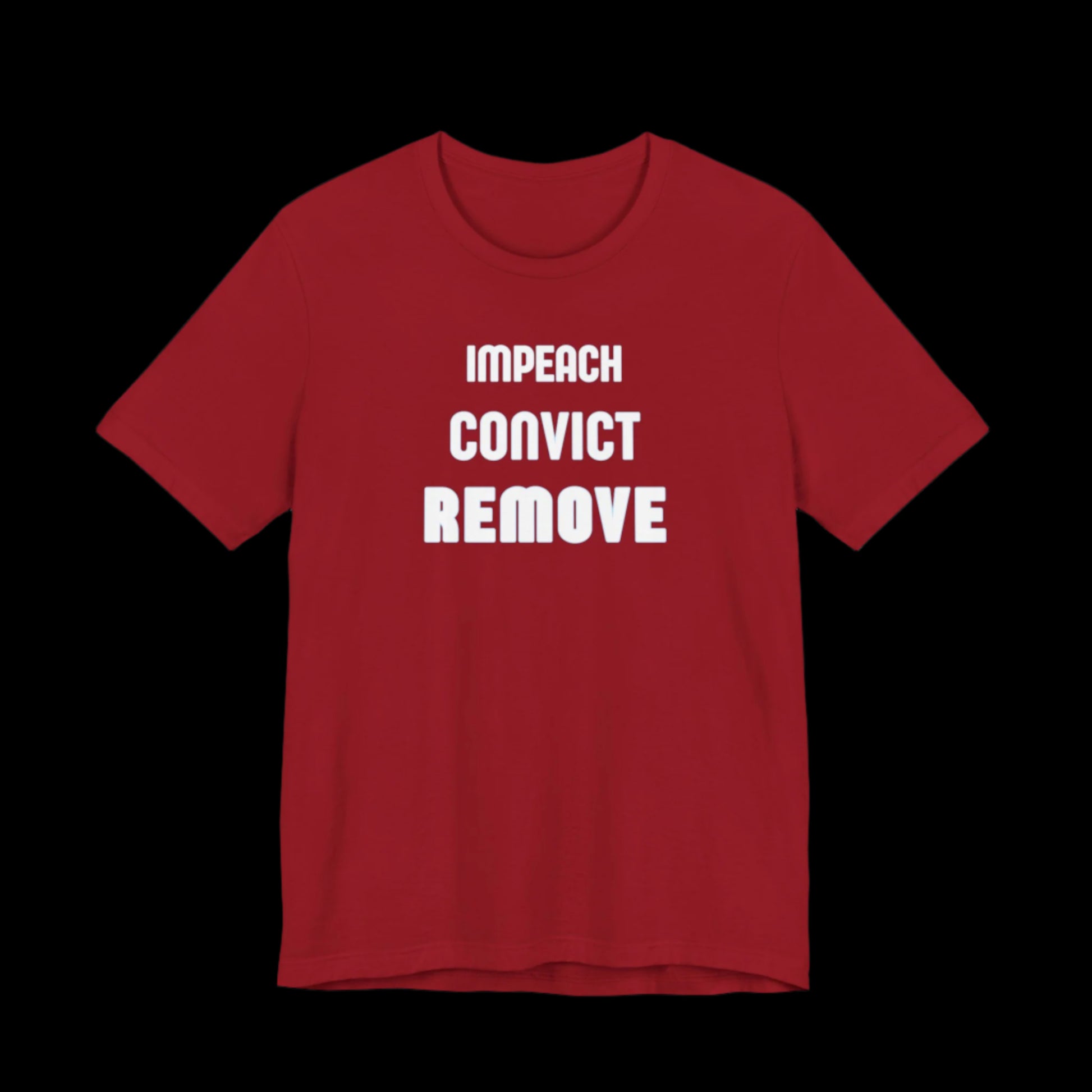 Impeach. Convict. Remove Jersey Tee | Wear the Movement - empowHERbyHeidi