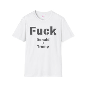 F*ck Donald J Trump Jersey Tee - empowHERbyHeidi
