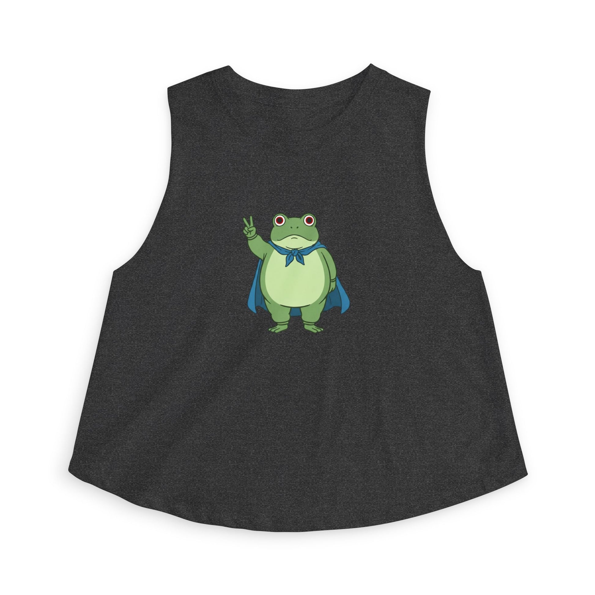 Portland Protest Frog Crop Tank - empowHERbyHeidi