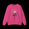 Prickly Like a Rose Sweatshirt - Heliconia