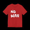 No War Jersey Tee - Red