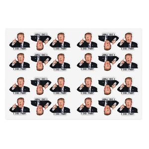 "I Did That" Sticker Sheet