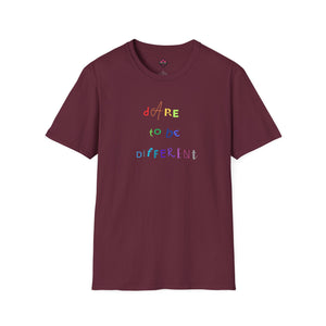 Dare to be Different - Pride T-Shirt - empowHERbyHeidi