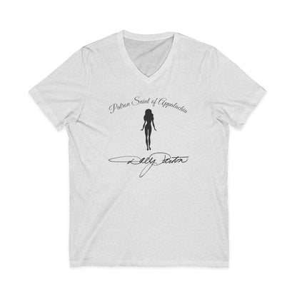 "Patron Saint of Appalachia" V-Neck T-Shirt