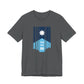 Gray t-shirt with a stylized Minnesota flag and text "I Stand with MN" by empowHER by Heidi