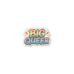 Big Queer Kiss-Cut Stickers - empowHERbyHeidi