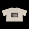 Nation in Distress Crop Tee - Bone