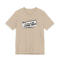 Tan t-shirt with cartoon speech bubble with text "It's Time to Start Flipping Tables" by empowHER by Heidi