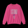 Equal Rights - I Stand With Women Sweatshirt - Heliconia