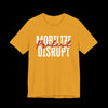 Mobilize, Protest, Disrupt Jersey Tee | Wear the Call to Action - Faded Mustard