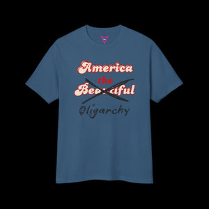 America the Oligarchy Heavyweight Cotton Tee