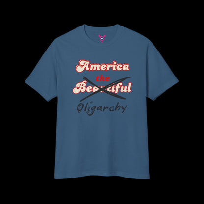 America the Oligarchy Heavyweight Cotton Tee