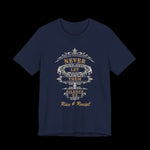 Never Let Them Silence Us - Rise & Resist Jersey Tee - empowHERbyHeidi