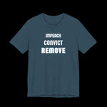 Impeach. Convict. Remove Jersey Tee | Wear the Movement - empowHERbyHeidi