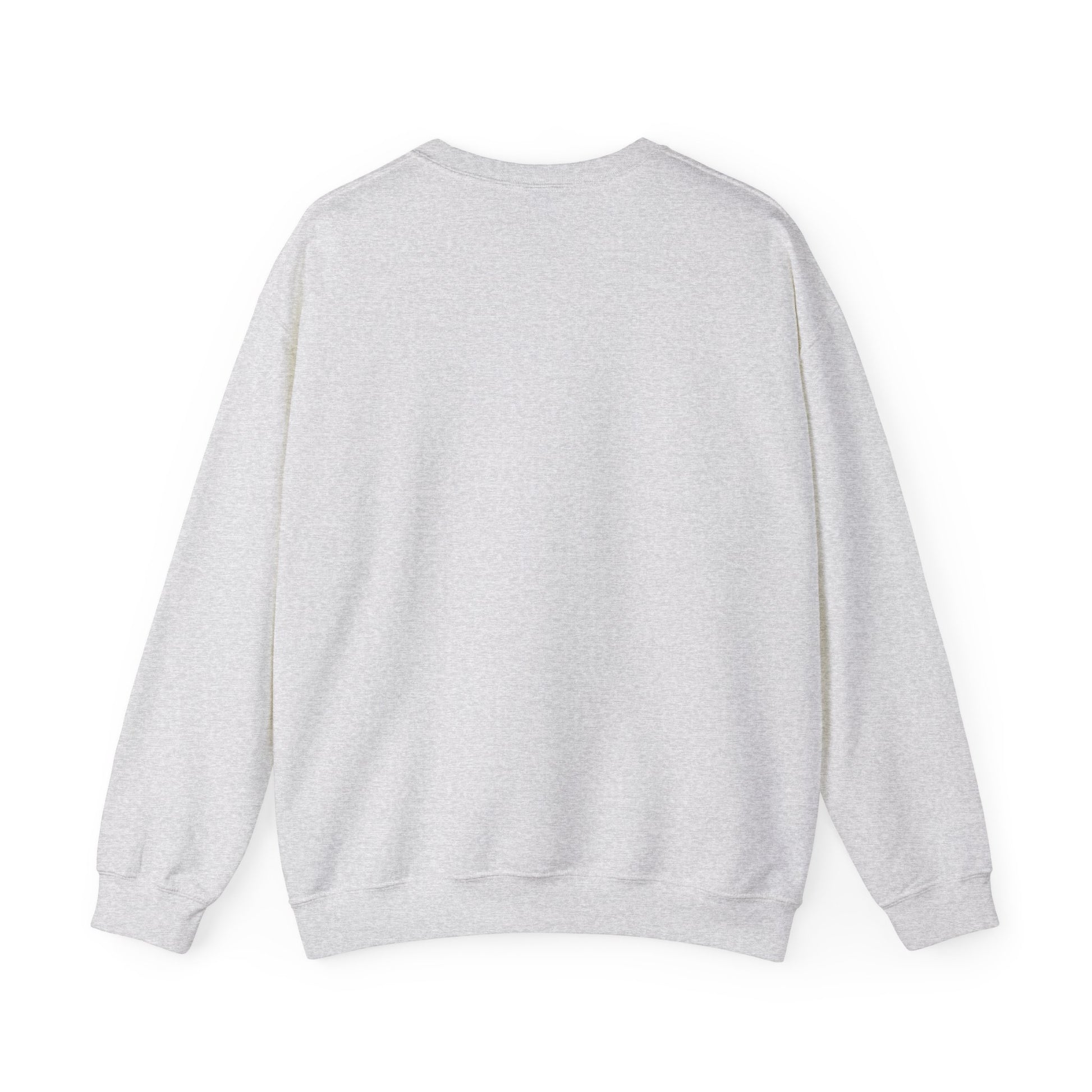 Gray sweatshirt on a white background