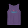 Not Friendly Tank Top - Purple