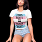 Trans Rights = Human Rights Crop Tee - Show Your Pride