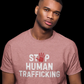 Stop Human Trafficking Jersey Tee | Donate to the ACLU - empowHERbyHeidi