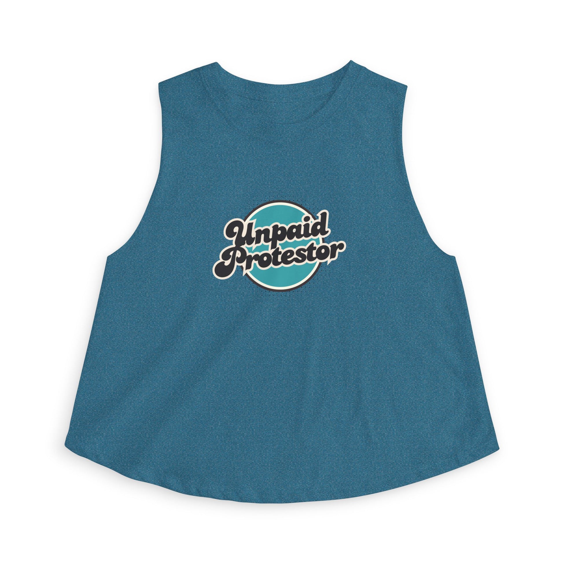 Unpaid Protestor Crop Tank - empowHERbyHeidi