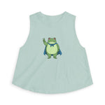 Portland Protest Frog Crop Tank - empowHERbyHeidi