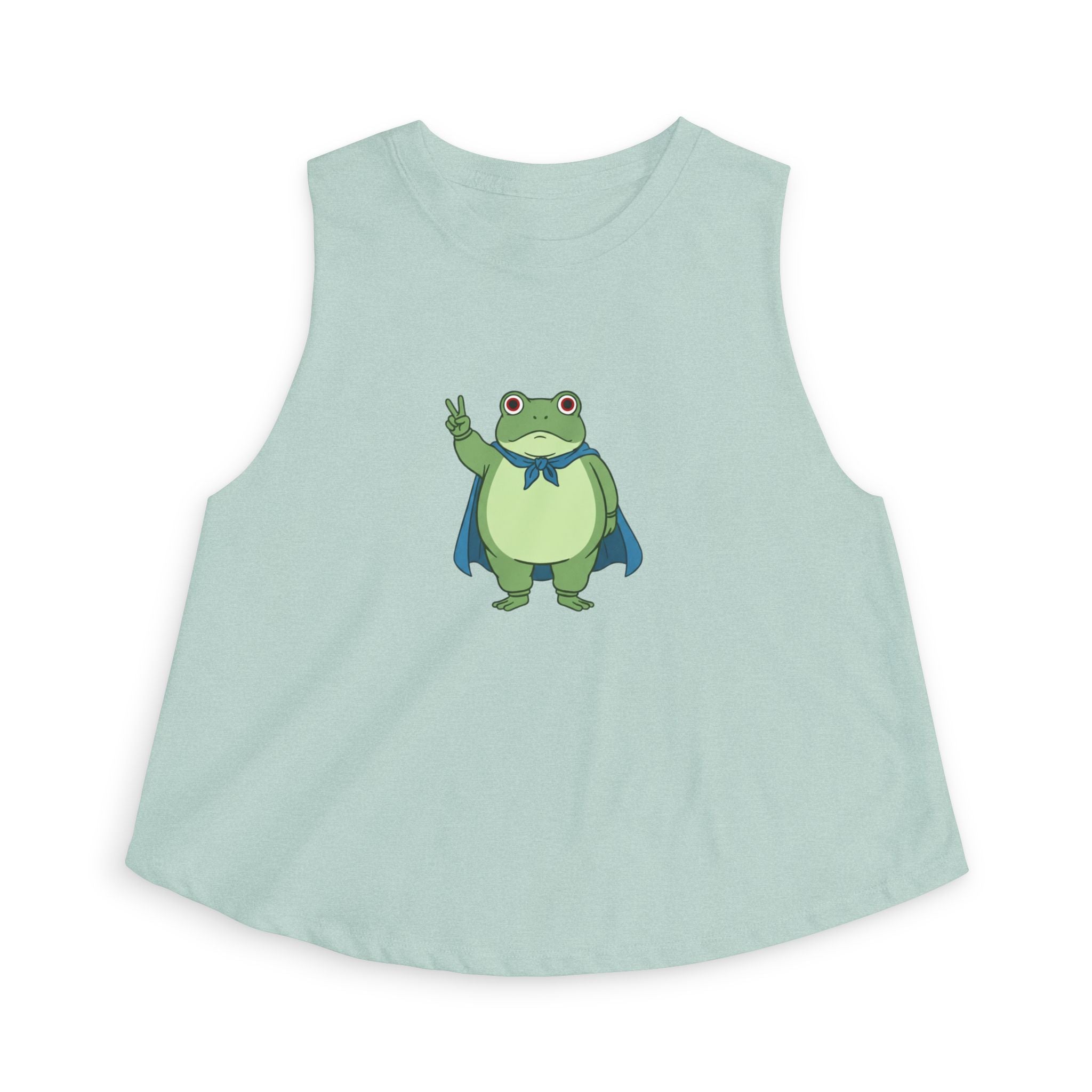 Portland Protest Frog Crop Tank - empowHERbyHeidi