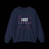 Exist Loudly Sweatshirt - Equality Shirt - Navy