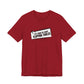 Red t-shirt with cartoon speech bubble with text "It's Time to Start Flipping Tables" by empowHER by Heidi