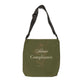 Silence is Compliance Adjustable Tote Bag | Style Meets Activism - empowHERbyHeidi