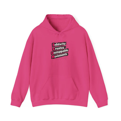 SCUM Hoodie | Solidarity Creates Unstoppable Movements Sweatshirt