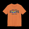 You Are Safe With Me Jersey Tee - Burnt Orange