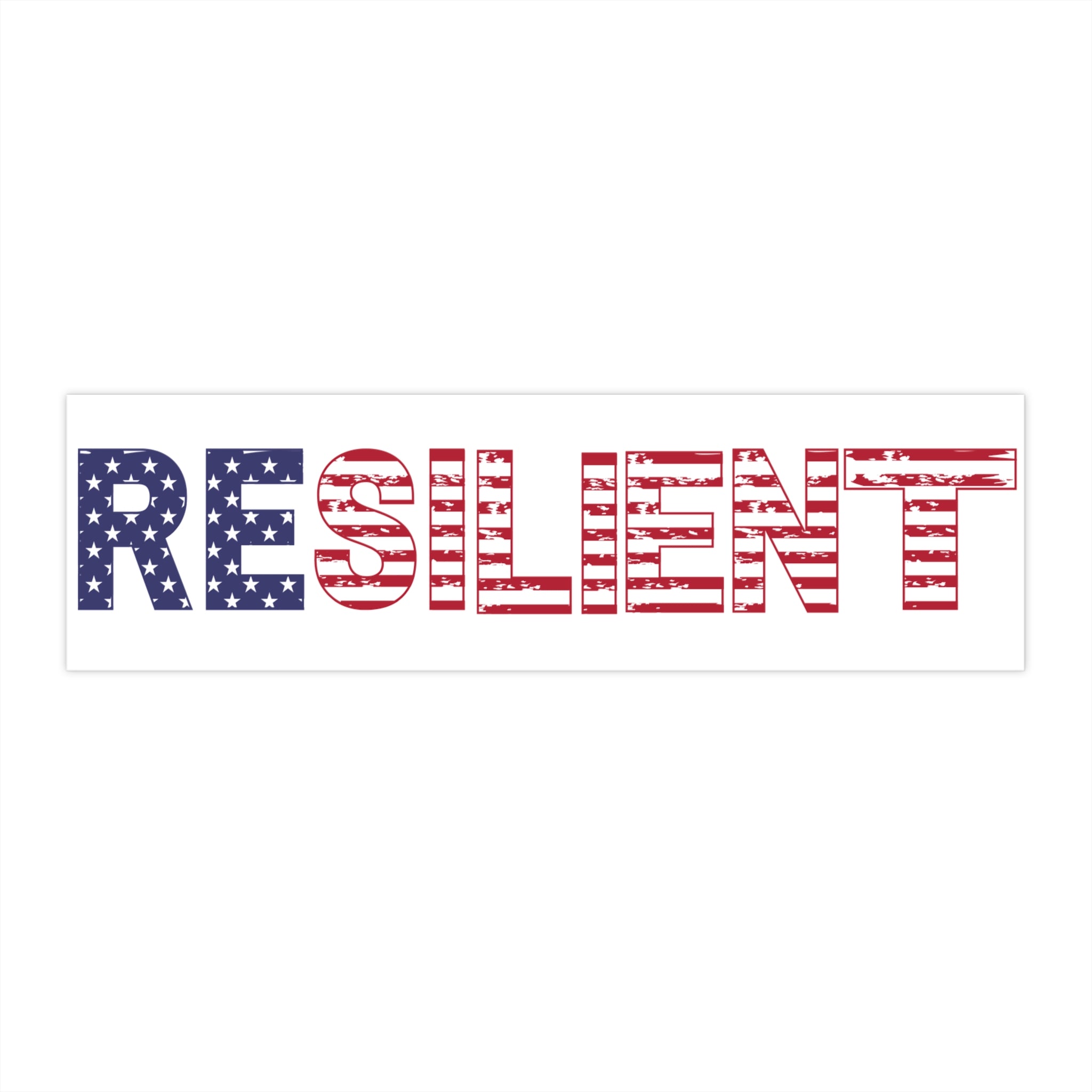 Resilient American Bumper Sticker