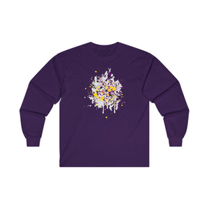 Subtle "Binary is Boring" Inclusive Long Sleeve Tee - empowHERbyHeidi