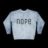 Nope Sweatshirt - Ocean